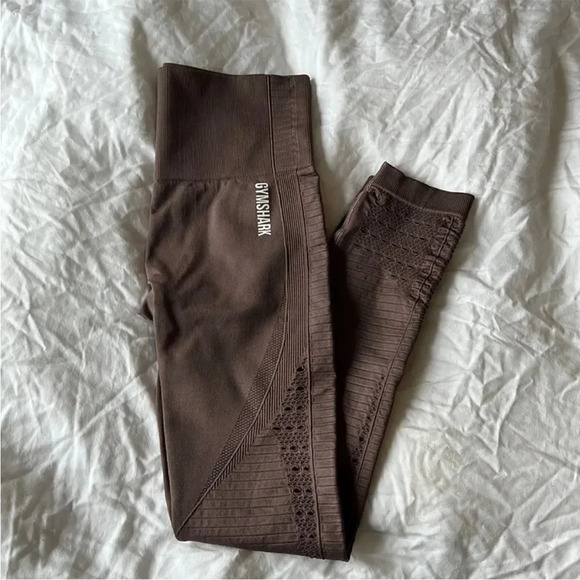 Gymshark Energy Seamless Leggings in brown size S - Picture 1 of 14
